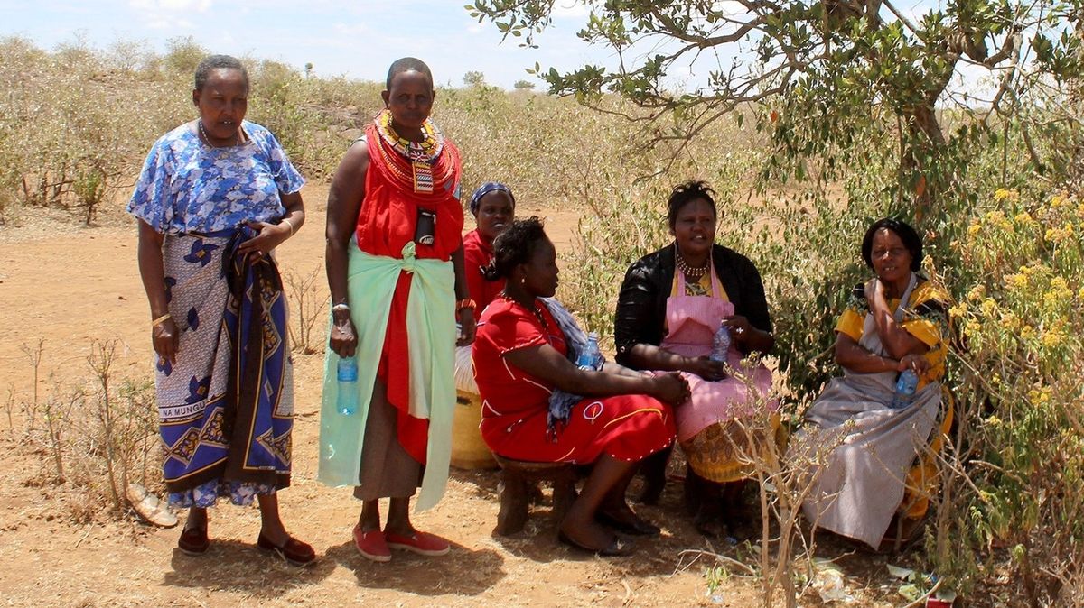 V keňské vesnici žijí pouze ženy